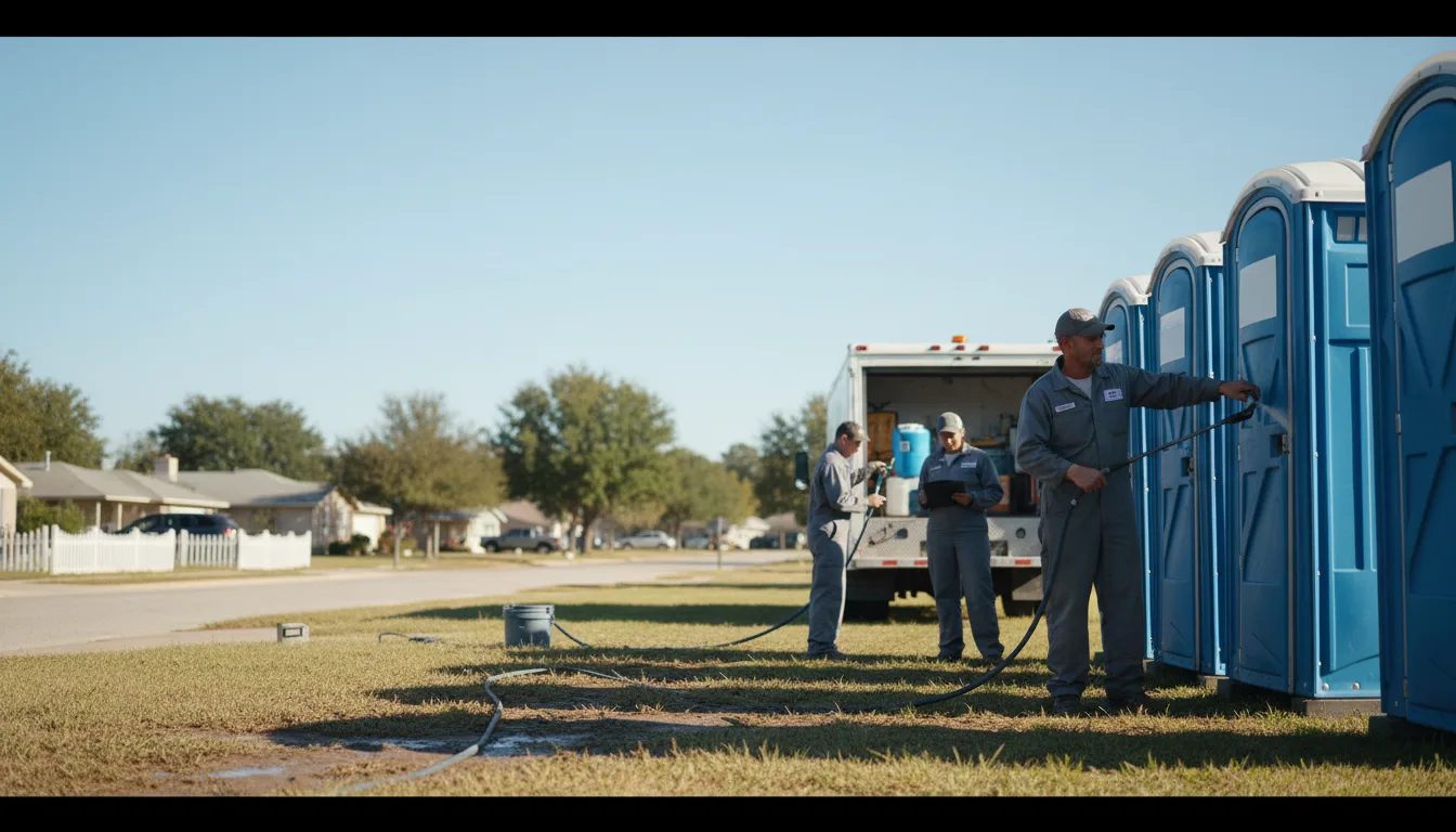 Long-Term Portable Toilet Rental in Bullock, NC near me